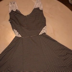 striped dress
